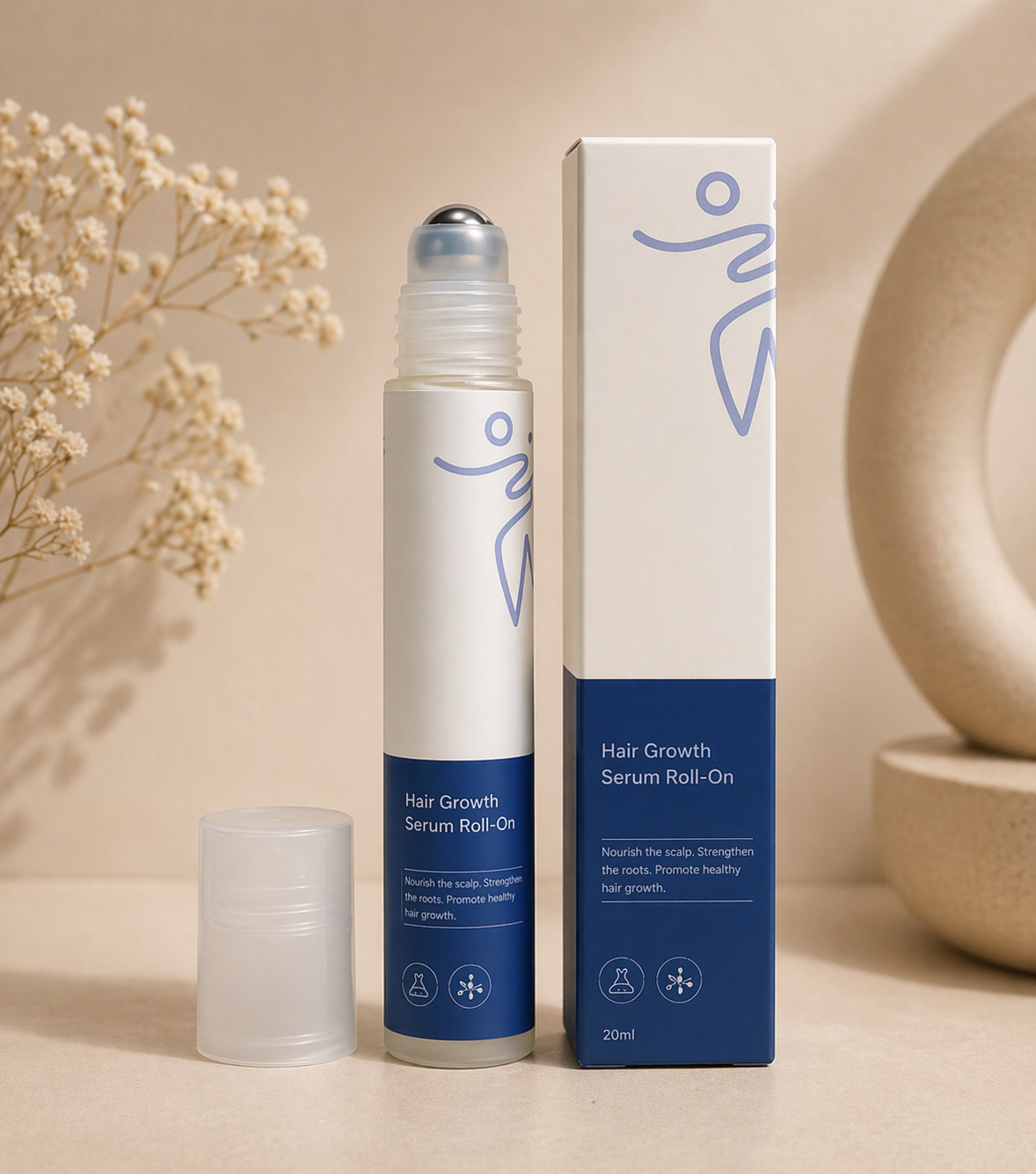 GlowRoots Rosemary & Redensyl Hair Growth Serum