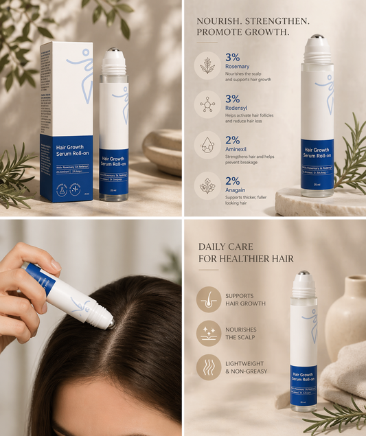 GlowRoots Rosemary & Redensyl Hair Growth Serum
