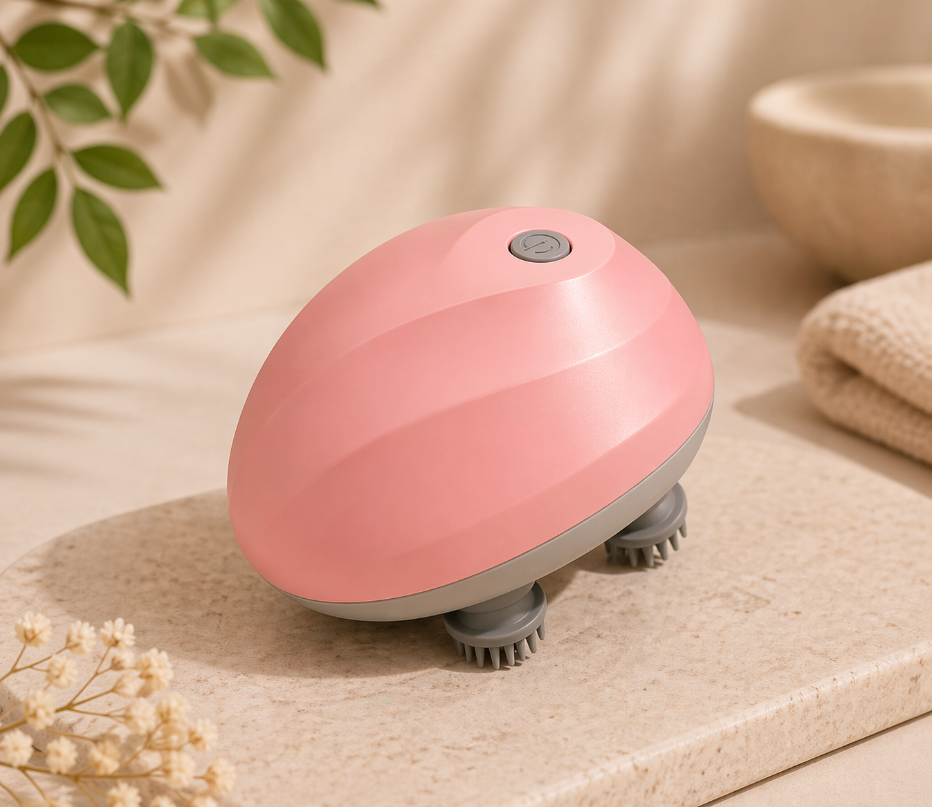 GlowRoots Electric Scalp Massager - Stimulate Growth, Relieve Stress & Restore Scalp Health