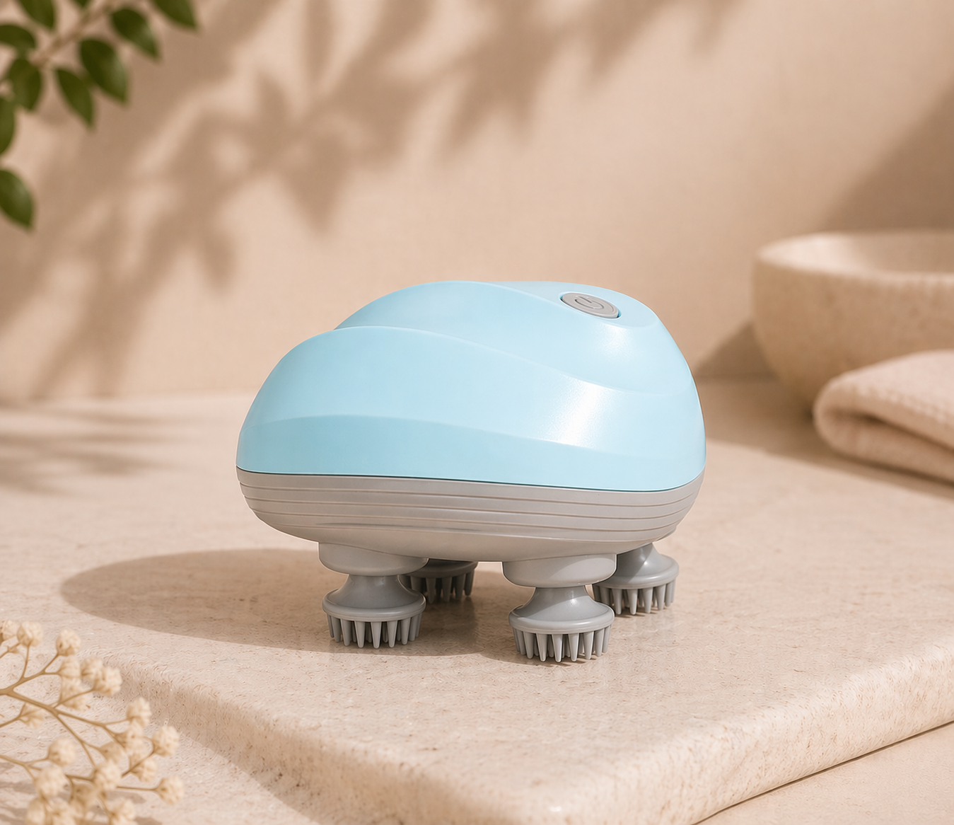 GlowRoots Electric Scalp Massager - Stimulate Growth, Relieve Stress & Restore Scalp Health